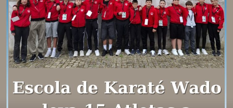 Escola de Karaté Wado leva 15 Atletas a torneio internacional
