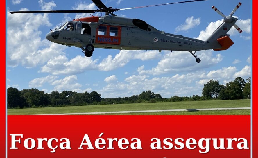 Força Aérea assegura transporte de emergência médica