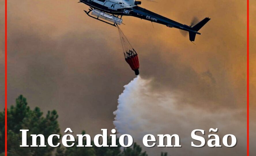 Incêndio em São Vicente da Beira