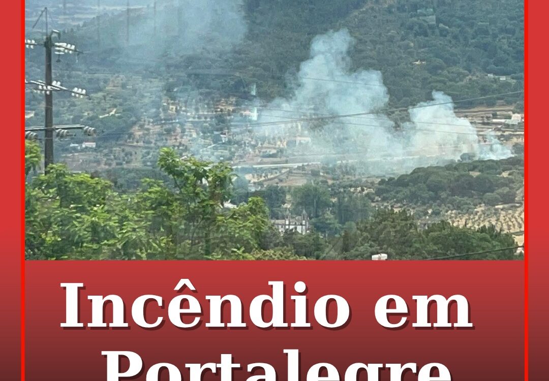 Incêndio mobiliza mais de 50 operacionais em Água de Prata, Portalegre