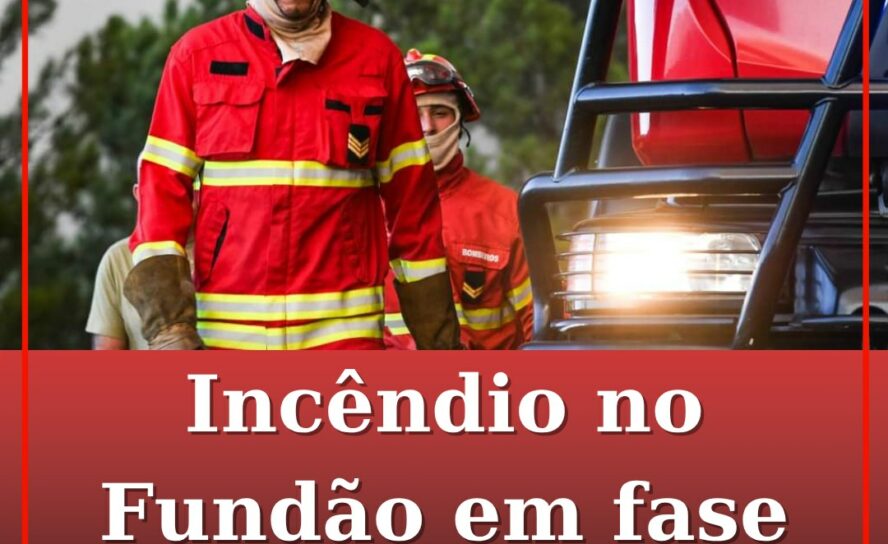 Incêndio no Fundão em fase de conclusão