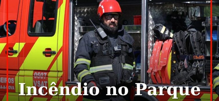 Incêndio no Parque Industrial de Proença-a-Nova
