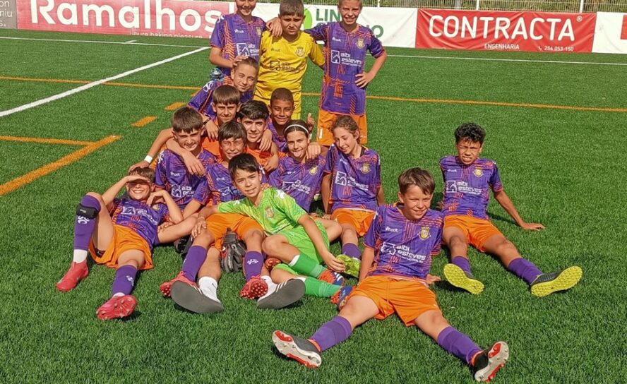 Infantis Sub-12 do Valongo brilham  no Águeda CUP