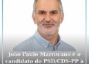 João Paulo Marrocano é o candidato do PSD/CDS-PP à Câmara de Proença-a-Nova