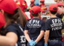 Jovens da Escola de Infantes e Cadetes protagonizaram simulacro no Dia da Crianç