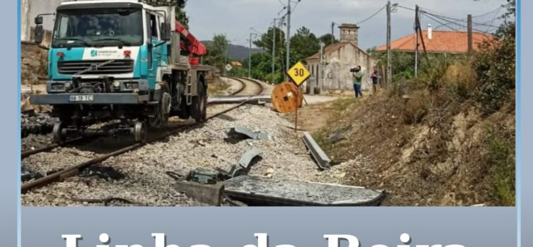 Linha da Beira Baixa reabre após acidente em Alpedrinha