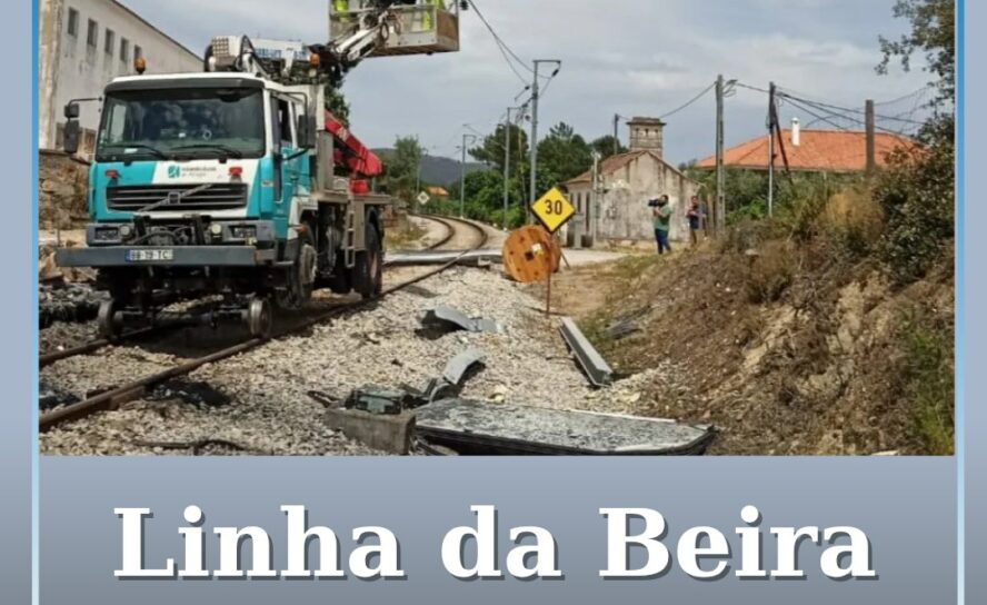 Linha da Beira Baixa reabre após acidente em Alpedrinha