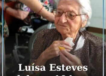 Luisa Esteves celebrou 104 anos