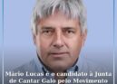 Mário Lucas é o candidato à Junta de Freguesia de Cantar Galo pelo Movimento Ind