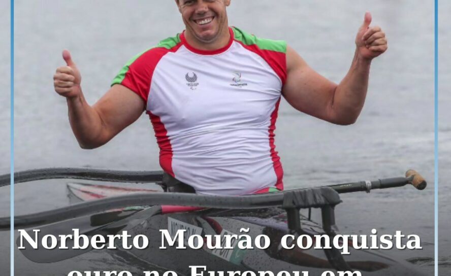 Norberto Mourão conquista ouros no Europeu de Canoagem