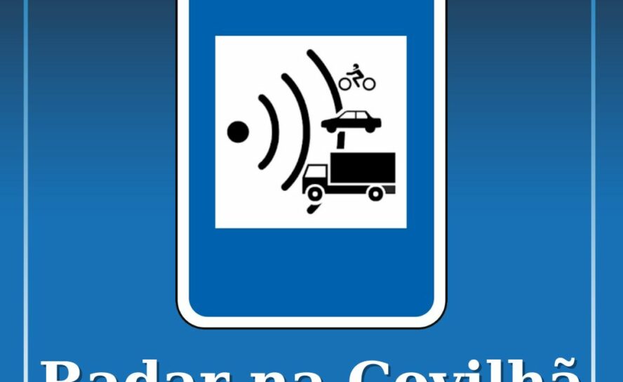 PSP vai ter radar na Covilhã esta semana