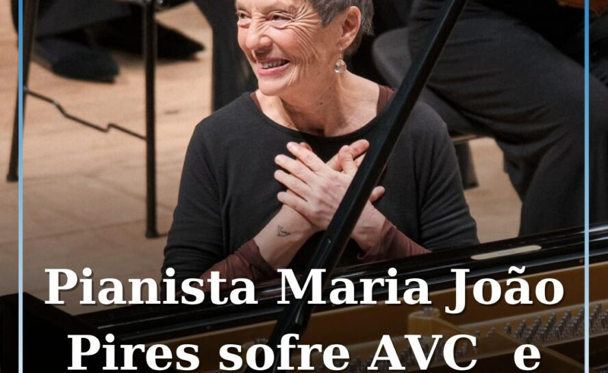 Pianista Maria João Pires sofre AVC e cancela concertos