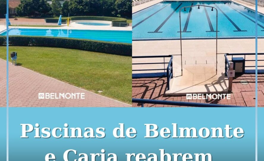 Piscinas Municipais de Belmonte e Caria reabrem a 28 de Junho