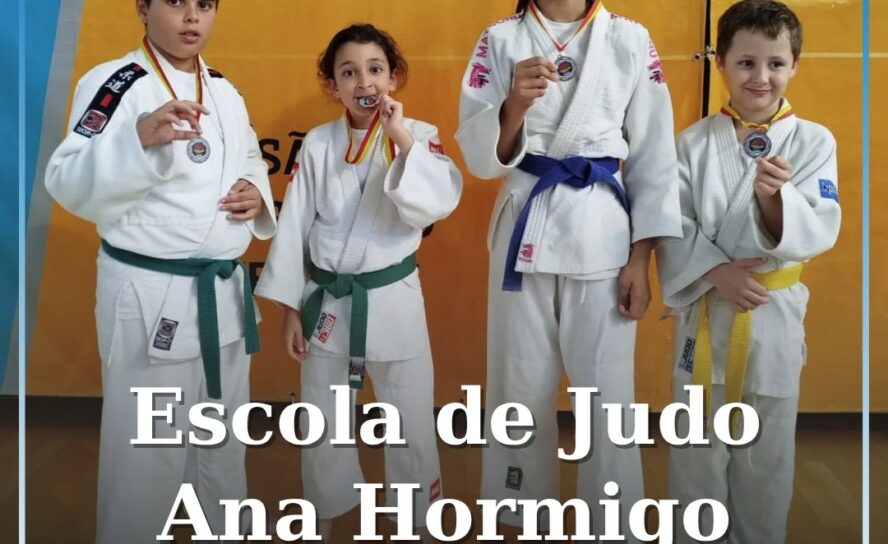 Quatro atletas da Escola de Judo Ana Hormigo conquistaram medalhas no Torneio In
