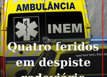 Quatro feridos em acidente em Idanha-a-Nova