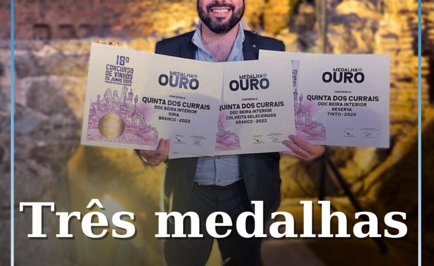 Quinta dos Currais conquista três medalhas de Ouro