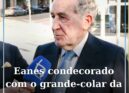 Ramalho Eanes condecorado por Marcelo e elogia discurso evocativo da comunidade