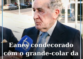 Ramalho Eanes condecorado por Marcelo e elogia discurso evocativo da comunidade