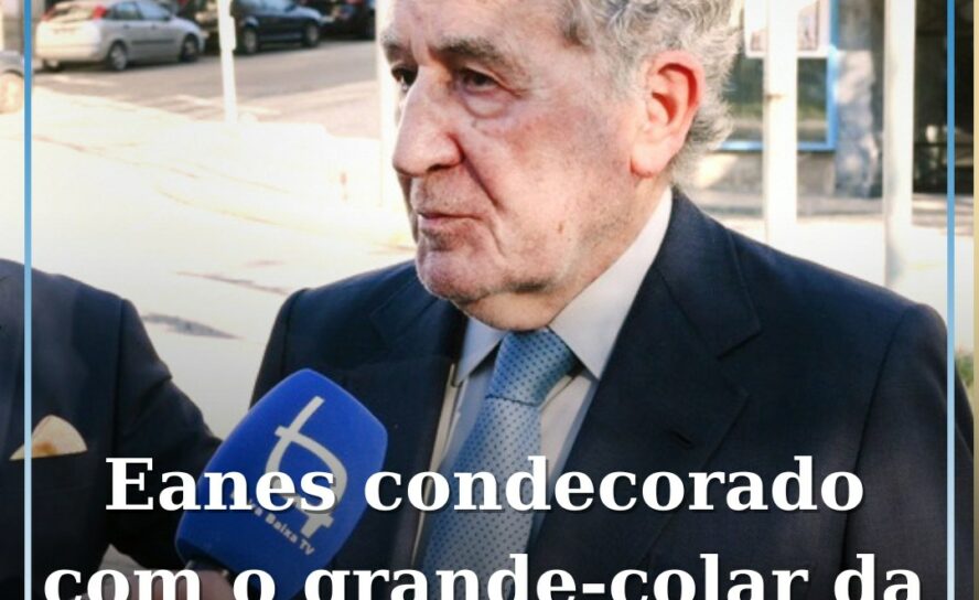 Ramalho Eanes condecorado por Marcelo e elogia discurso evocativo da comunidade
