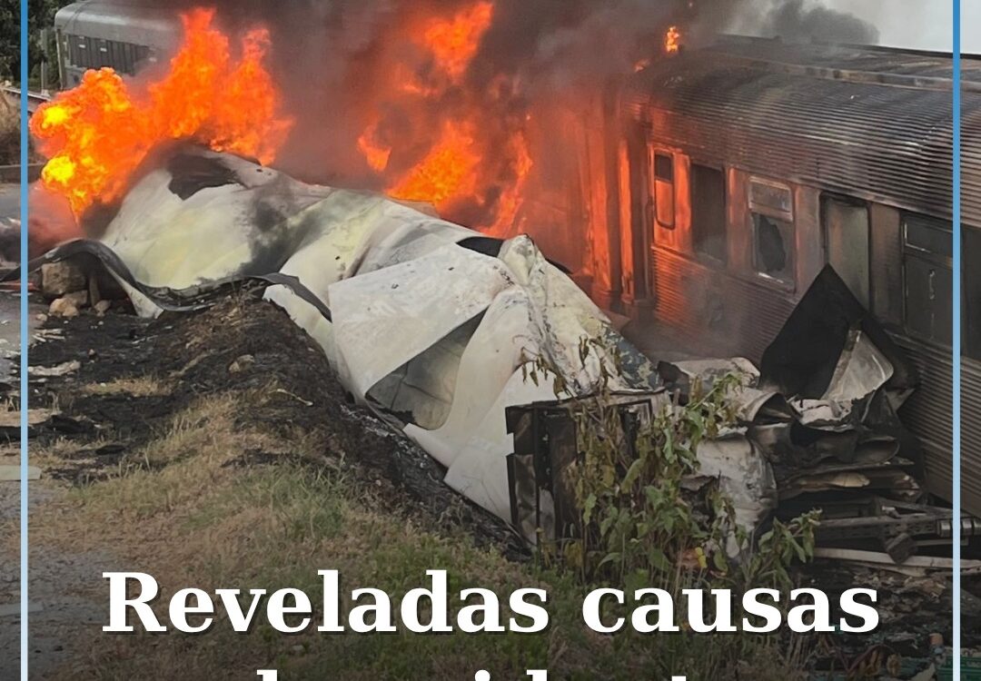 Reveladas causas do acidente