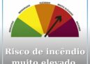 Risco Muito Elevado de Incêndio em Vários Concelhos