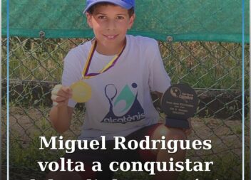 Simão Rodrigues brilha em Coimbra com nova conquista dupla no ténis