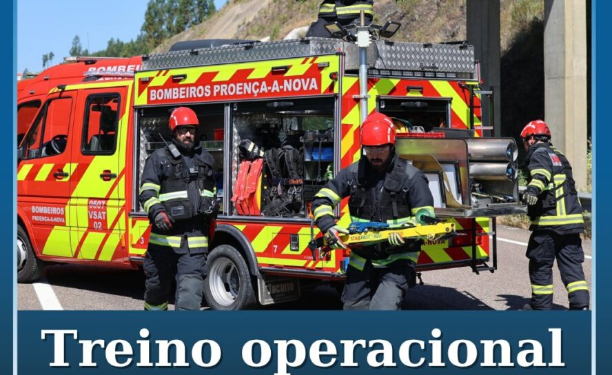 Treino operacional em Proença-a-Nova