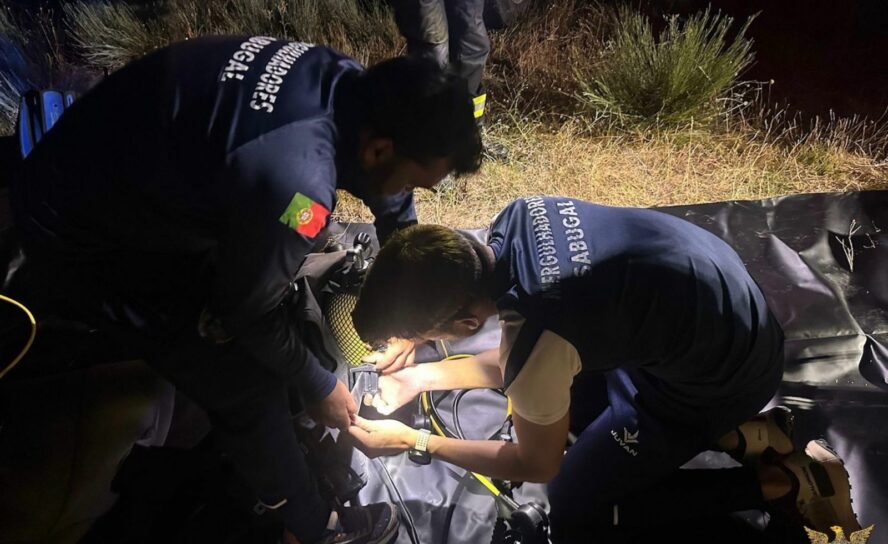 Um homem de 65 anos foi encontrado sem vida num charco durante a madrugada desta