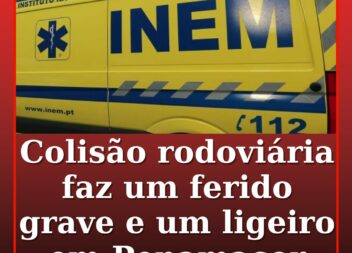 Acidente em Penamacor resulta em dois feridos