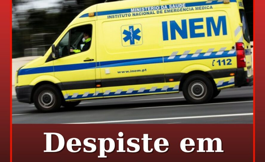Acidente em Unhais da Serra