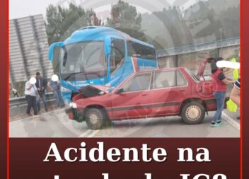 Acidente no IC8