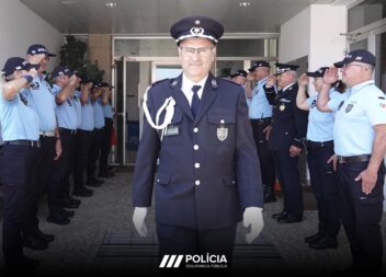 Agente Principal João Martins assinala fim de carreira com cerimónia de "Mudança