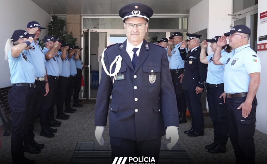 Agente Principal João Martins assinala fim de carreira com cerimónia de "Mudança