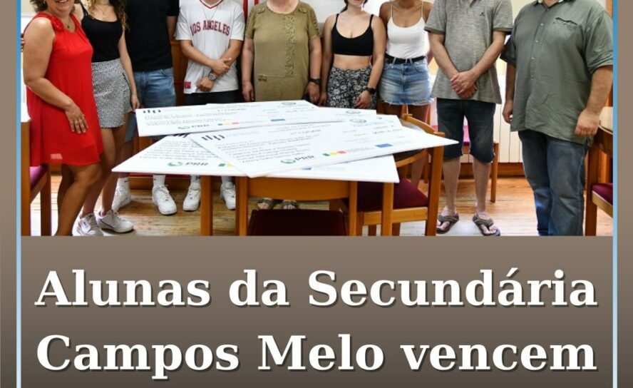 Alunas da Secundária Campos Melo vencem concurso de aquíferos