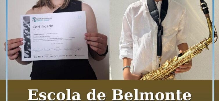 Alunos da Escola de Música de Belmonte premiados no Festival Internacional de Sa