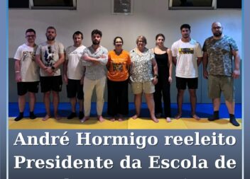 André Hormigo reeleito Presidente da Direção da Escola de Judo Ana Hormigo