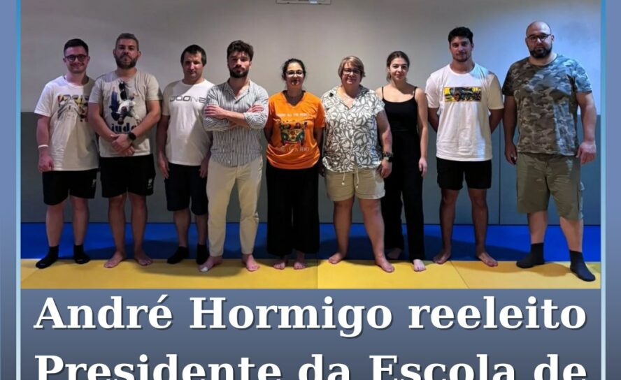 André Hormigo reeleito Presidente da Direção da Escola de Judo Ana Hormigo