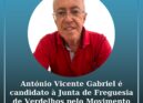 António Vicente Gabriel é candidato à Junta de Freguesia de Verdelhos