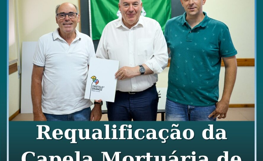 Assinado Contrato para requalificação da Capela Mortuária de Rochas de Cima