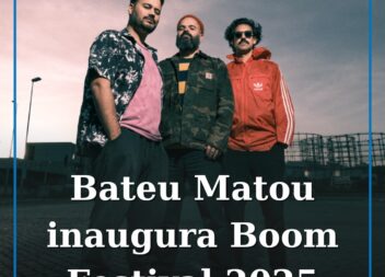 Bateu Matou inaugura Boom Festival 2025 com espetáculo inspirado na tradição de