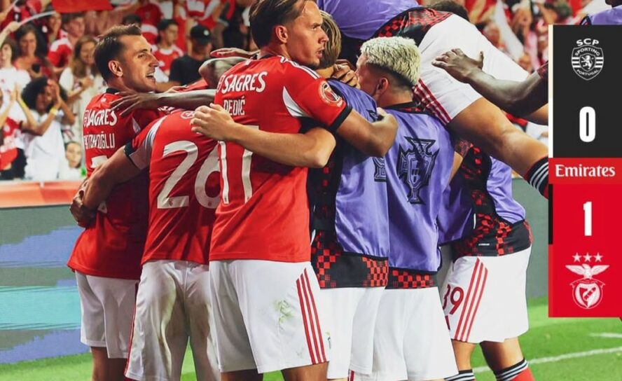 Benfica vence Supertaça