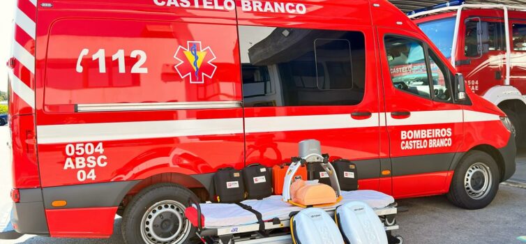 Bombeiros Voluntários de Castelo Branco reforçam meios na emergência pré-hospita