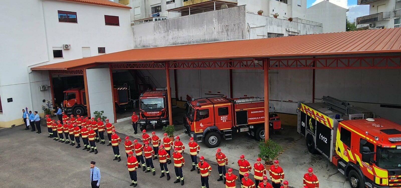 Bombeiros Voluntários de Proença-a-Nova recebem novo Adjunto de Comando e 10 nov