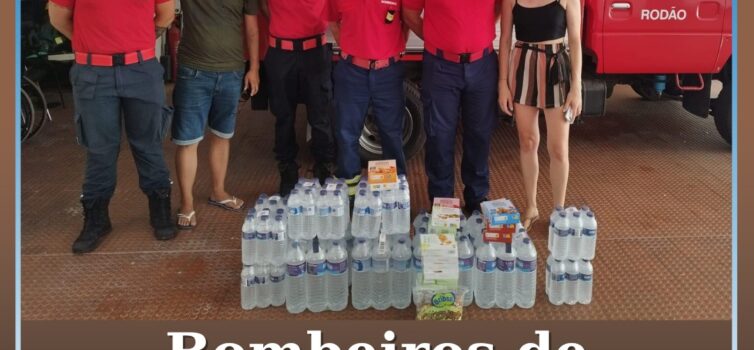 Bombeiros Voluntários de Vila Velha de Ródão recebem donativos