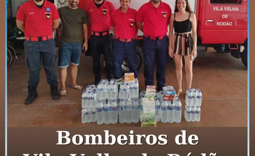Bombeiros Voluntários de Vila Velha de Ródão recebem donativos