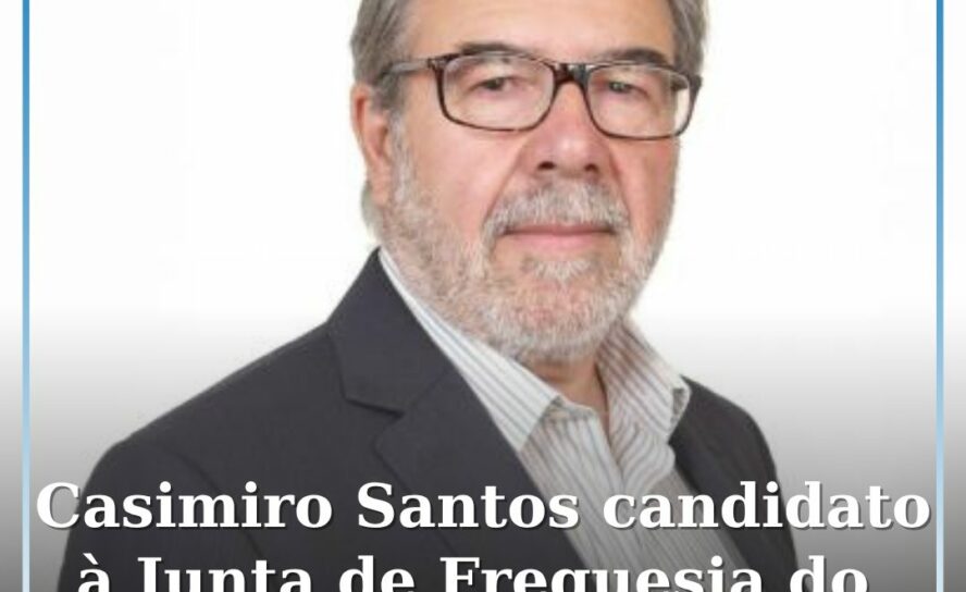 Casimiro Santos candidato à Junta de Freguesia do ​Tortosendo pela CDU