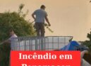 Cerca de 250 operacionais combatem incêndio