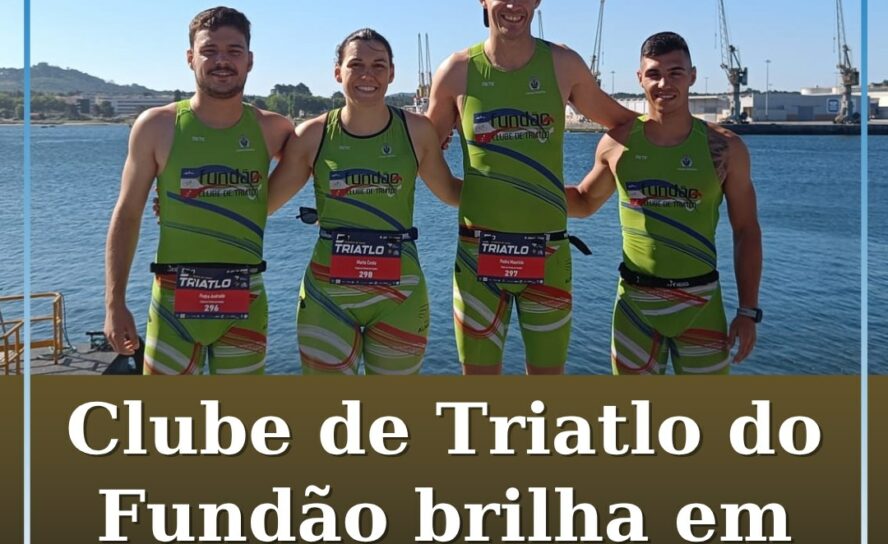 Clube de Triatlo do Fundão brilhou em Viana do Castelo