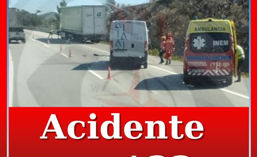 Colisão faz um ferido na A23