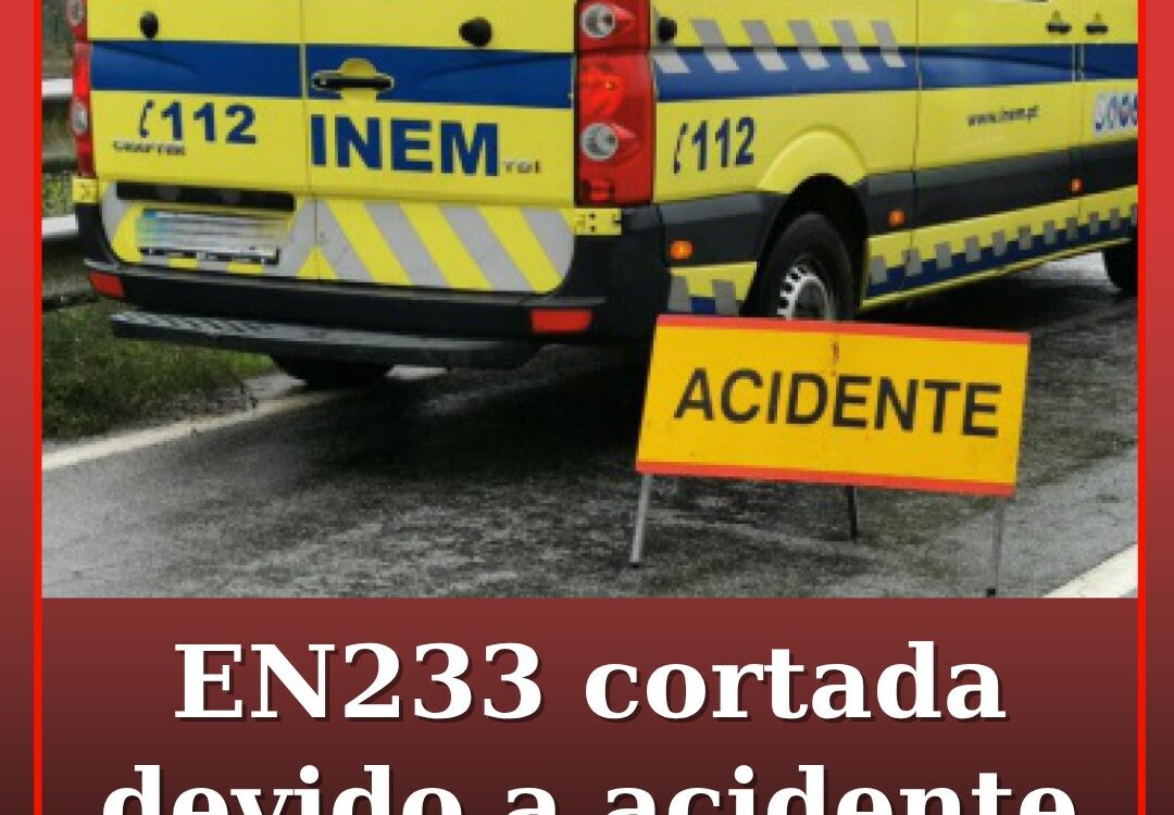 Colisão rodoviária em Castelo Branco